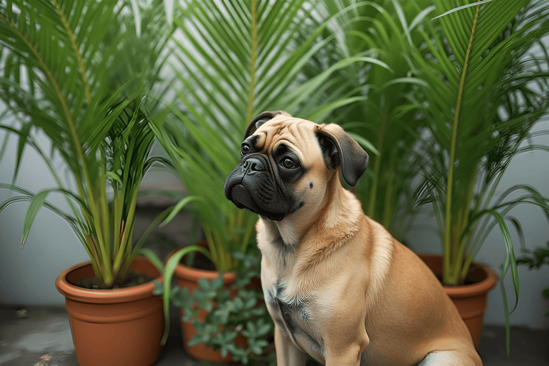 Plantas seguras para mascotas: palmera areca es ideal
