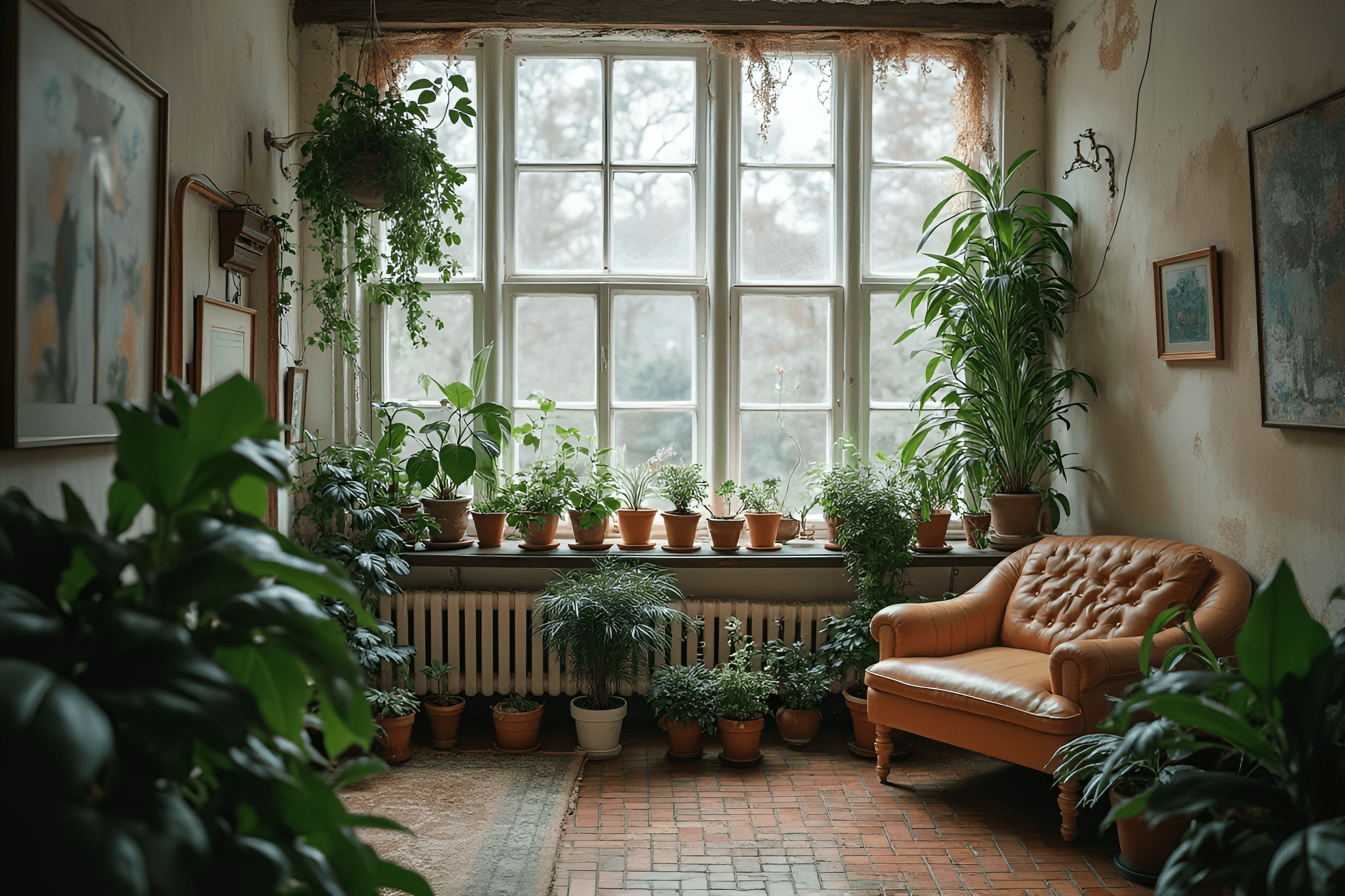 Cuidados de las plantas de interior en invierno