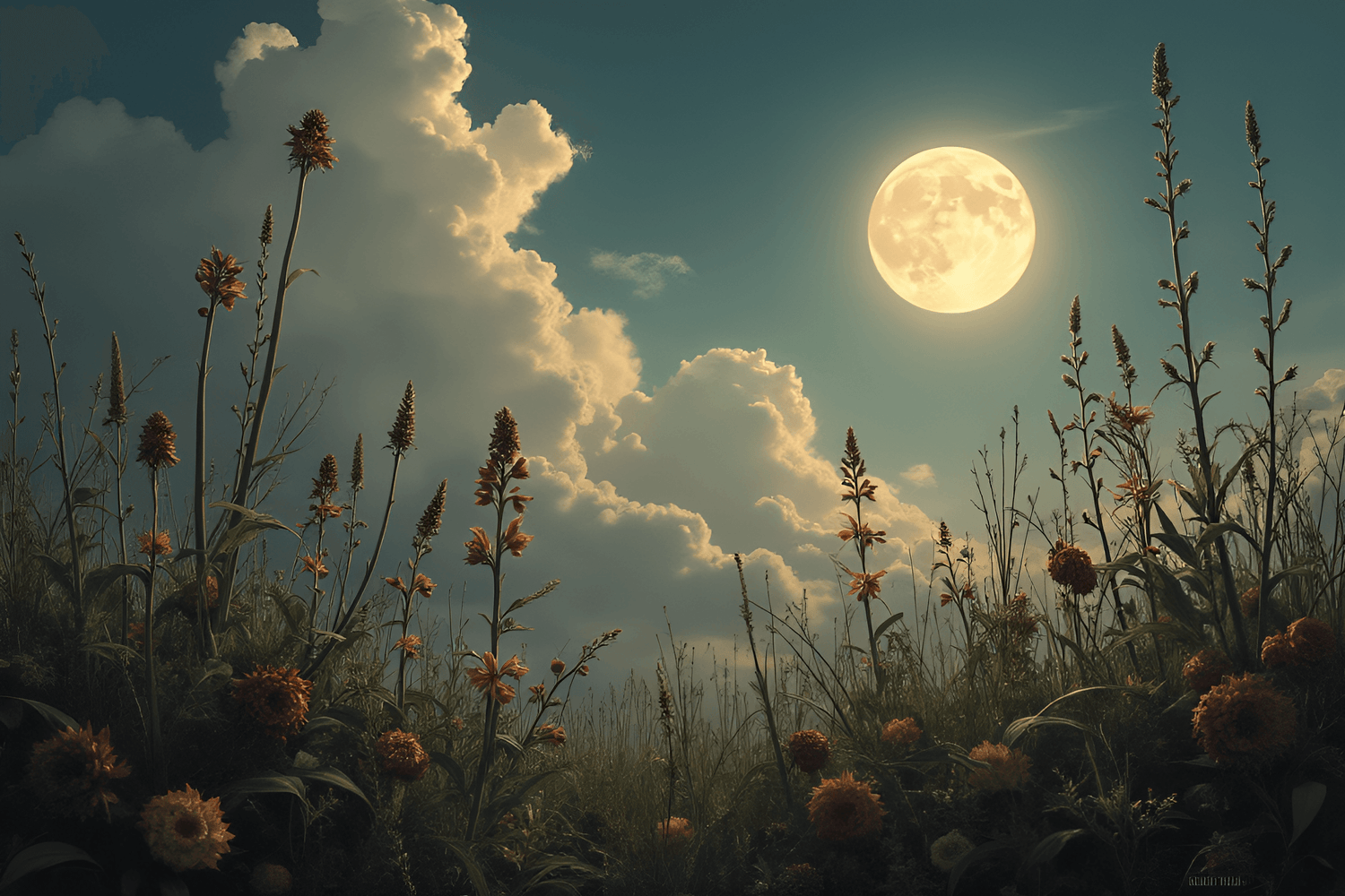¿Cómo influye la luna en las plantas?