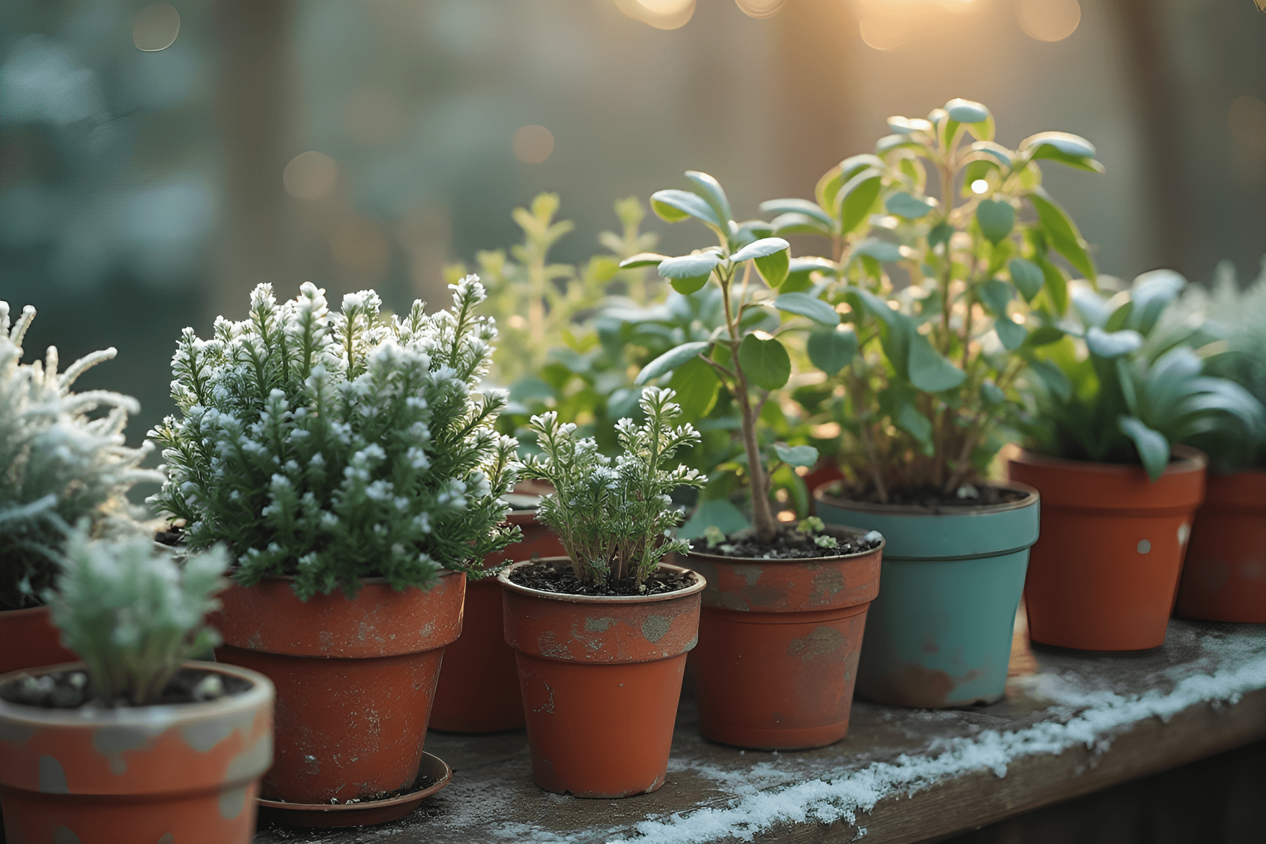 Tips para cuidar tus plantas en invierno