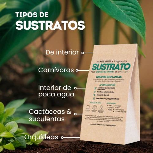 Sustrato para plantas carnívoras 3L
