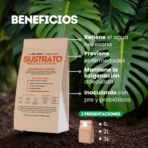 Sustrato para plantas carnívoras 3L