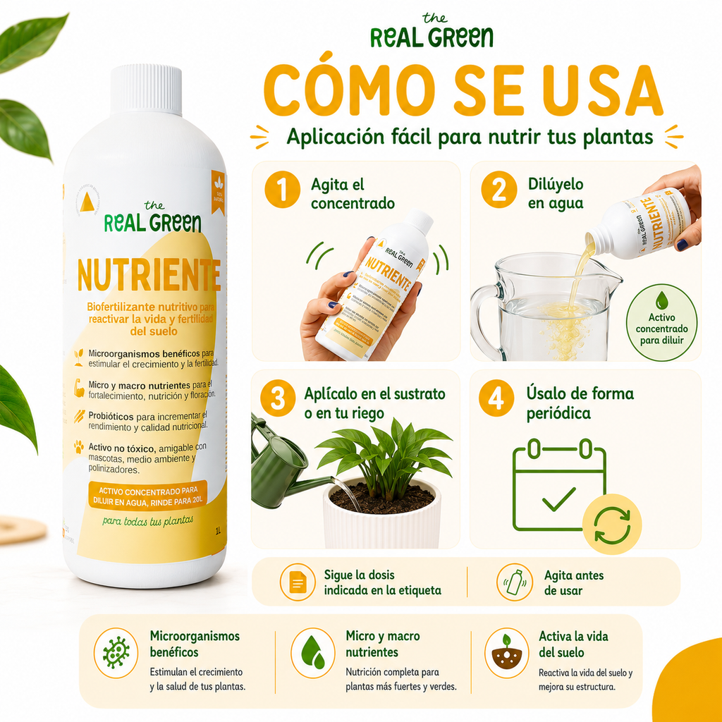 Bio-fertilizante nutritivo Concentrado