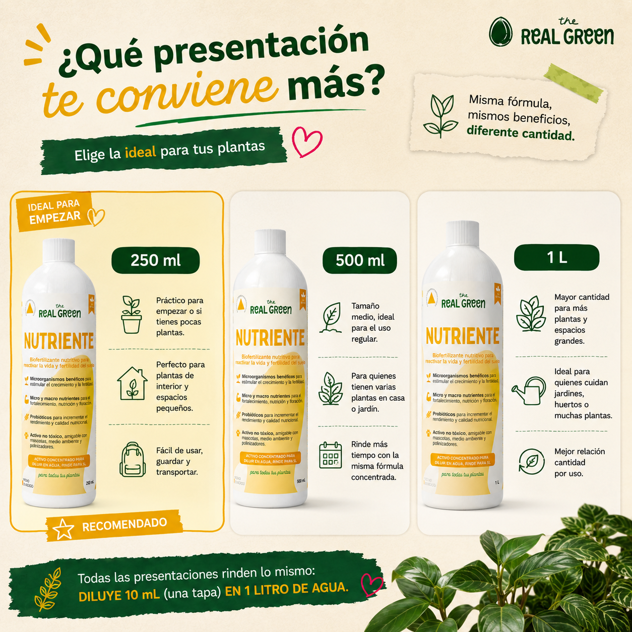 Bio-fertilizante nutritivo Concentrado