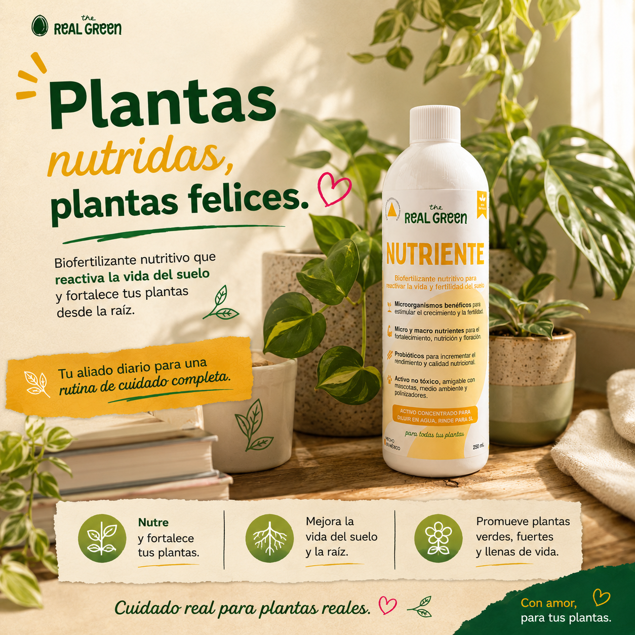 Bio-fertilizante nutritivo Concentrado