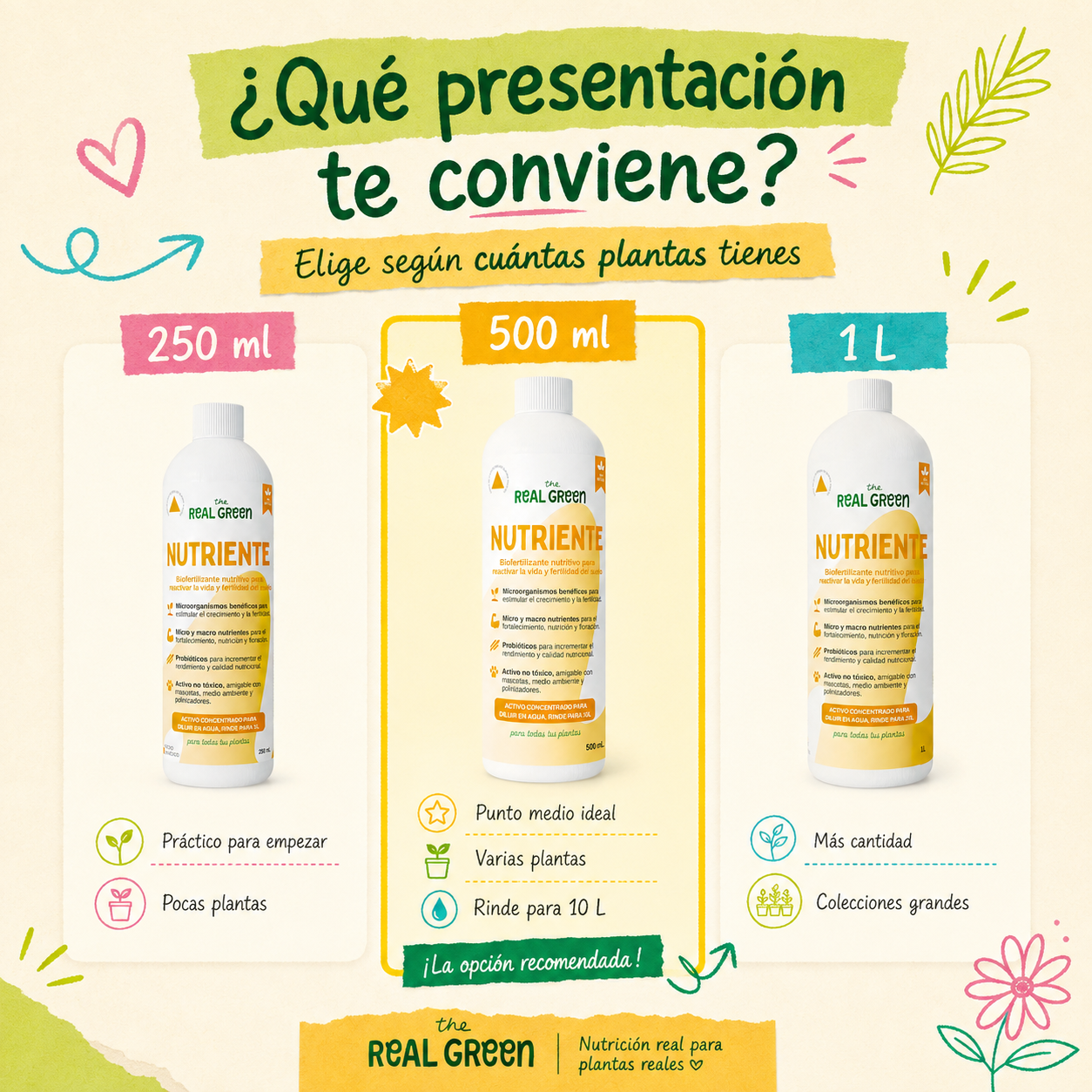 Bio-fertilizante nutritivo Concentrado