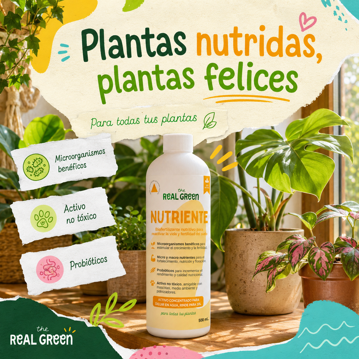 Bio-fertilizante nutritivo Concentrado