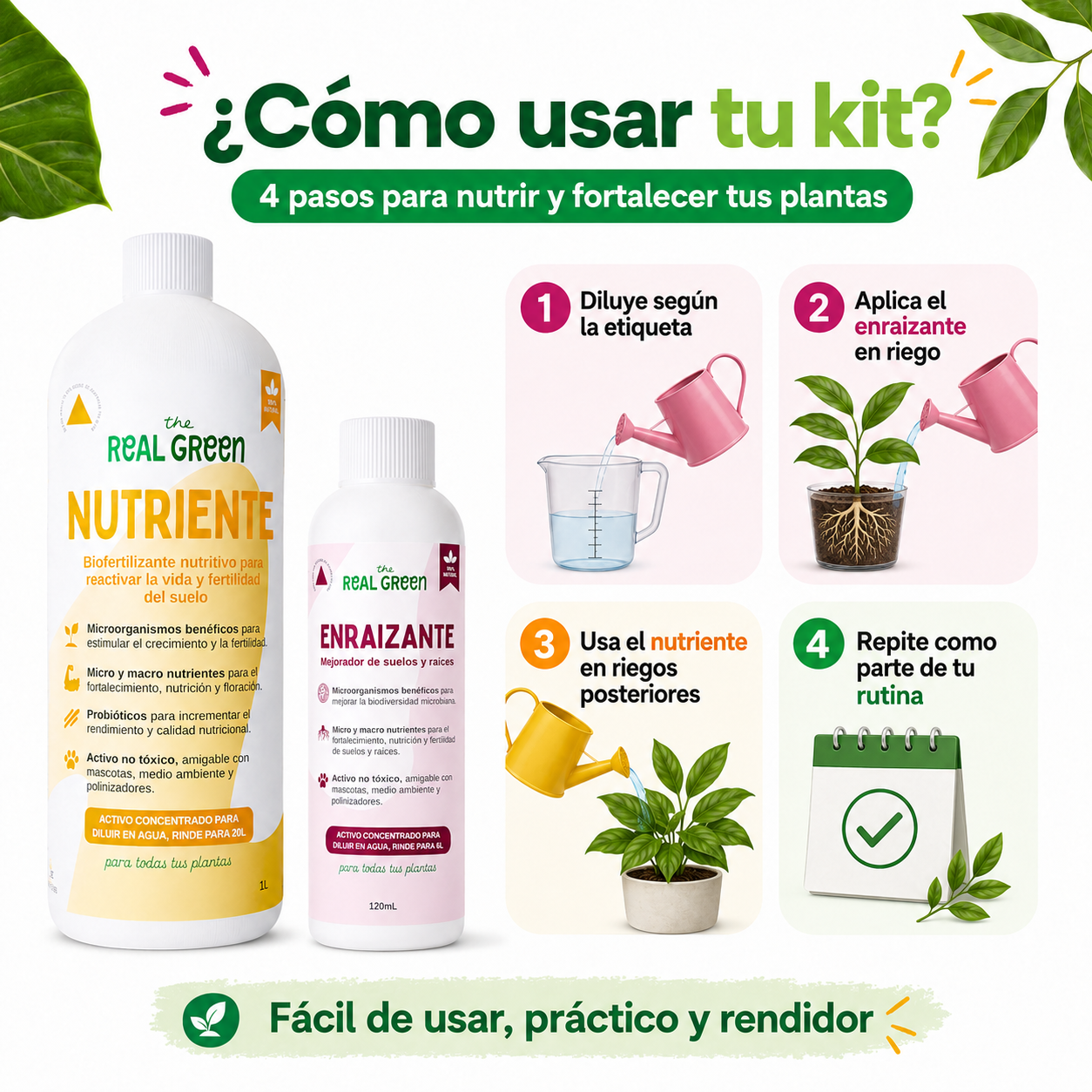 Kit Nutriente + Enraizante Grande