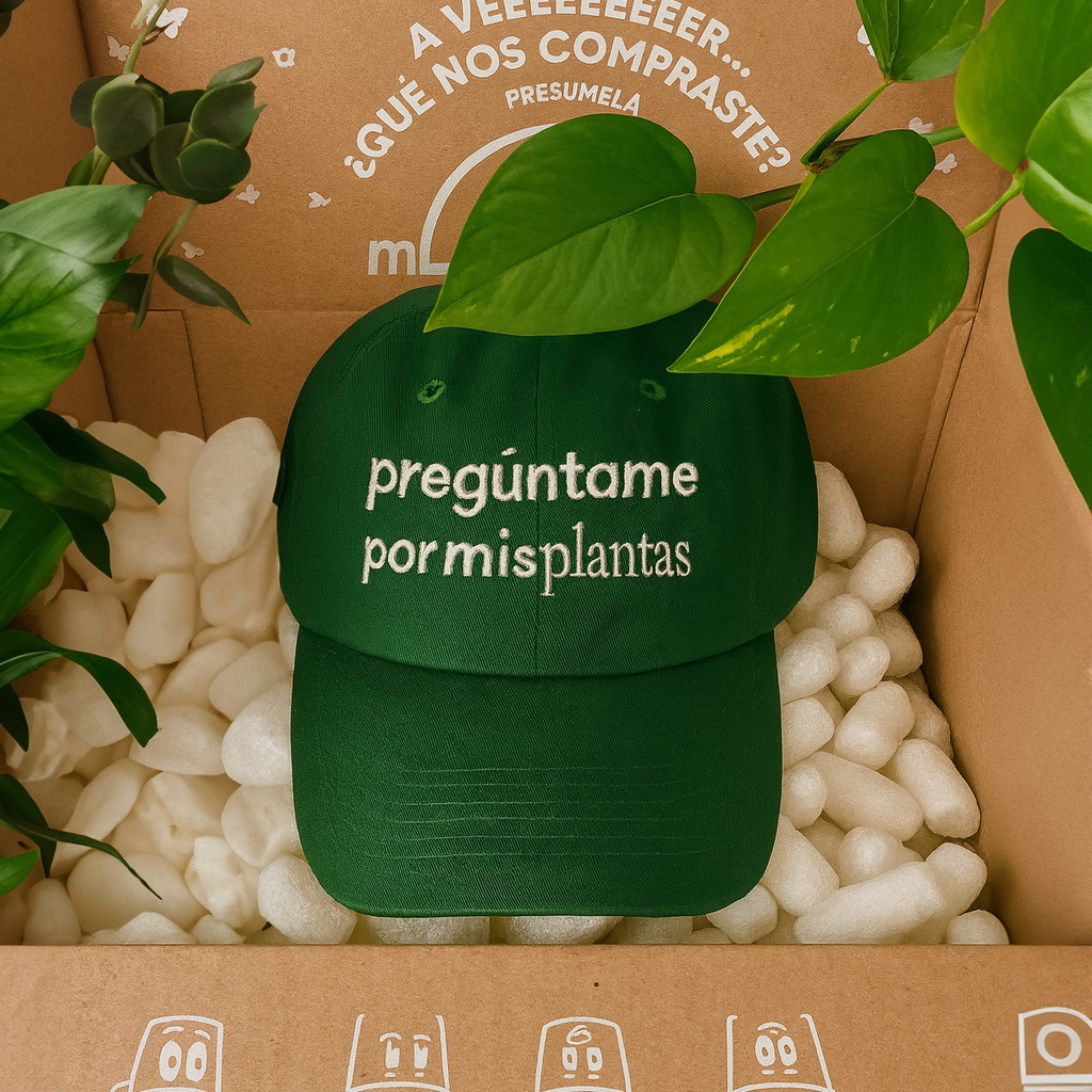 Gorra “Pregúntame por mis plantas”