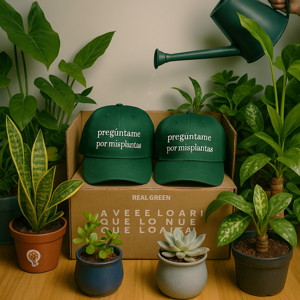 Gorra “Pregúntame por mis plantas”