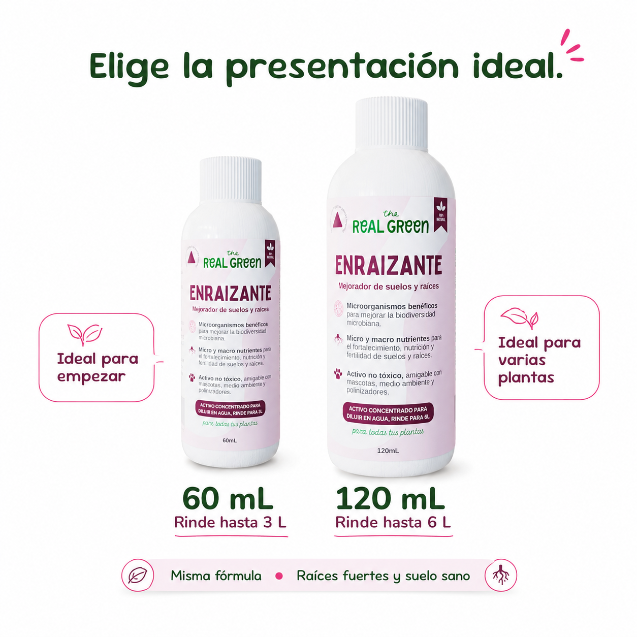 Enraizante y mejorador de suelos Concentrado