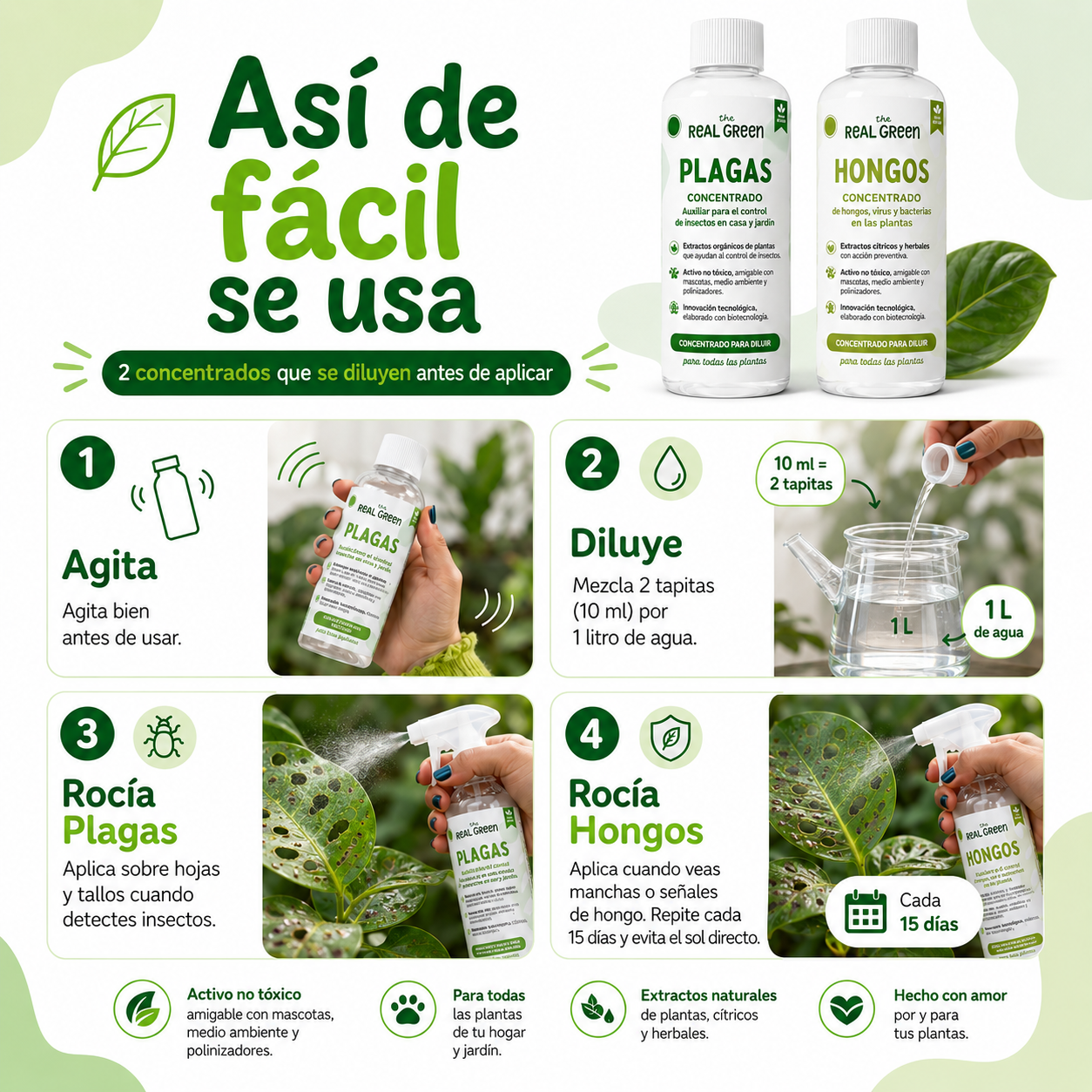 Kit Plagas + Hongos Grande