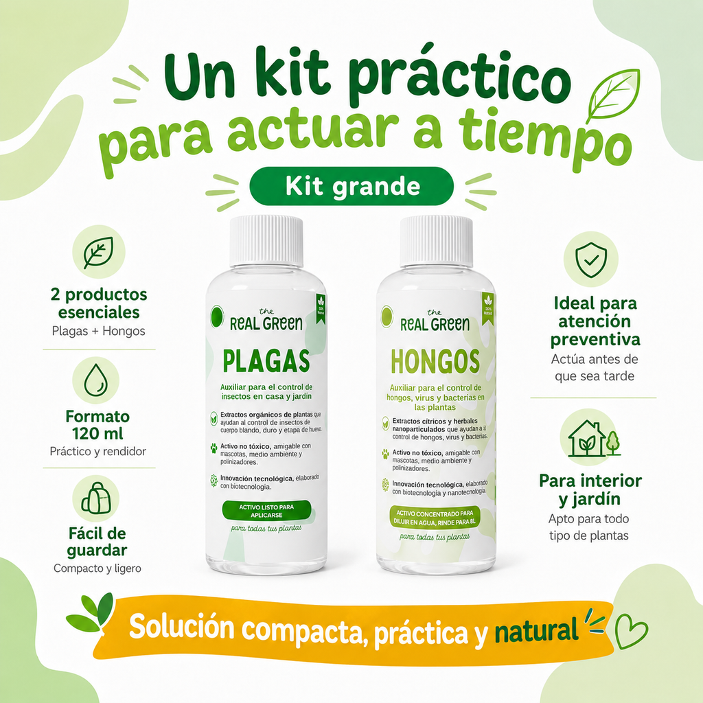 Kit Plagas + Hongos Grande
