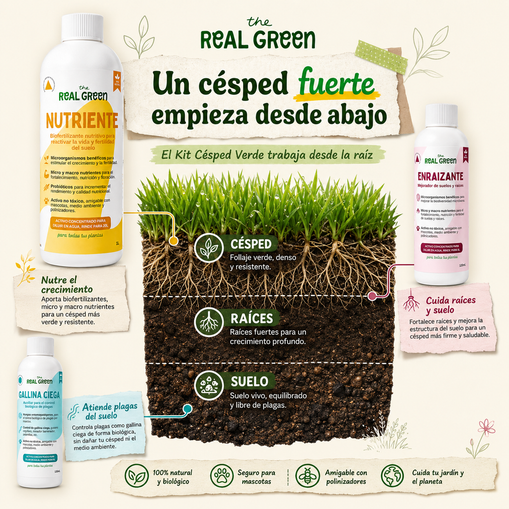 Kit Césped Verde K