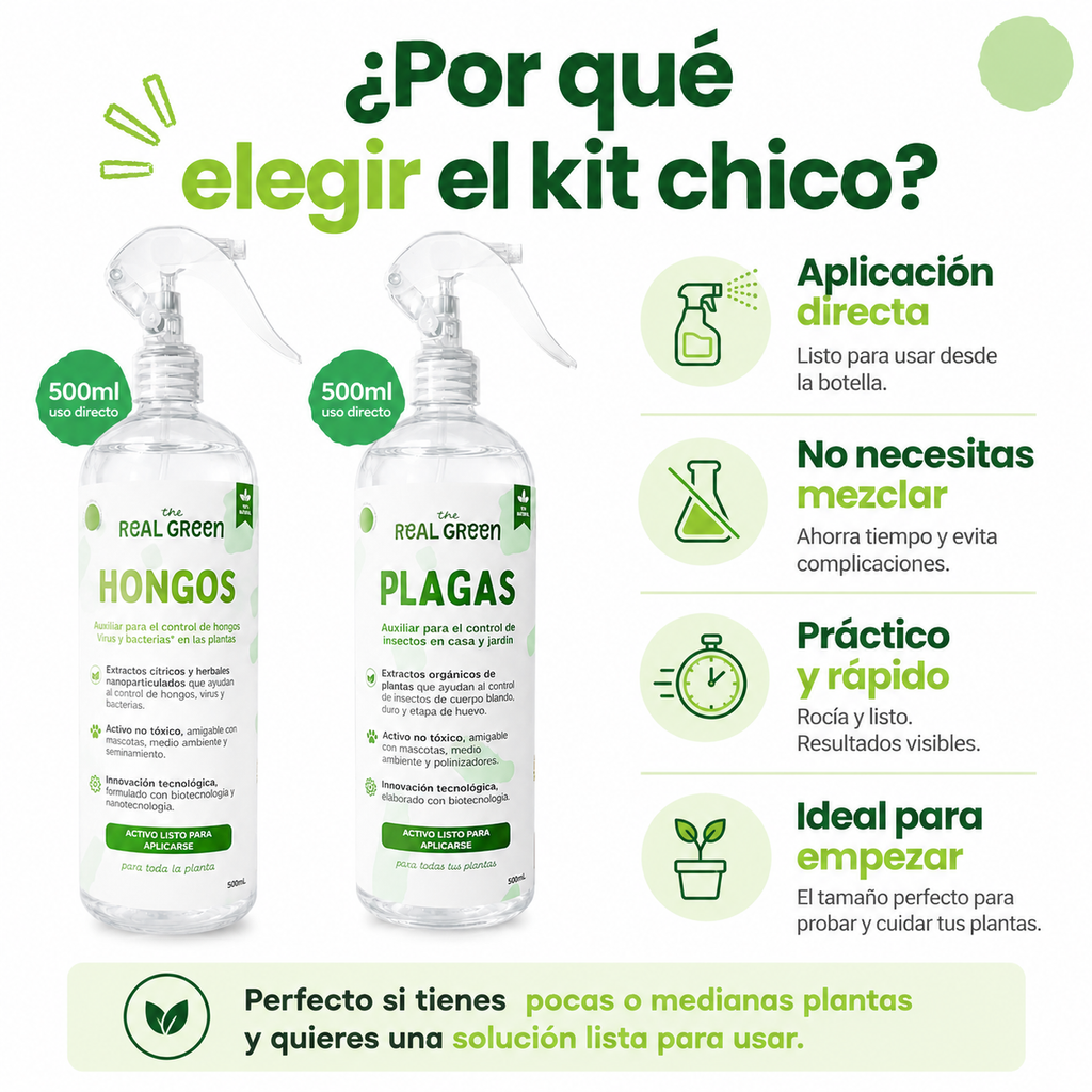 Kit Plagas + Hongos Chico