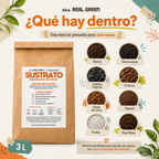 Sustrato para plantas de interior 3L