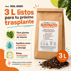 Sustrato para plantas de interior 3L