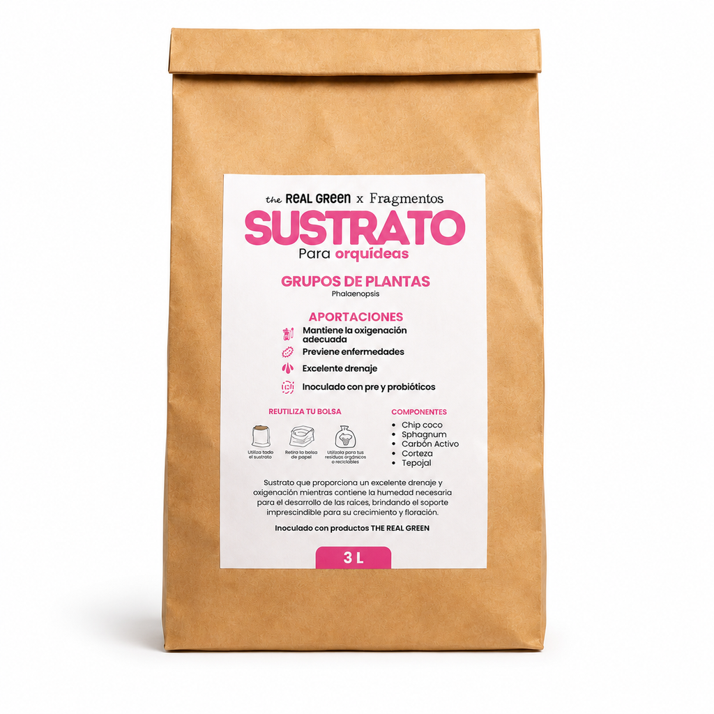 Sustrato para orquídeas 3L