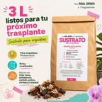 Sustrato para orquídeas 3L