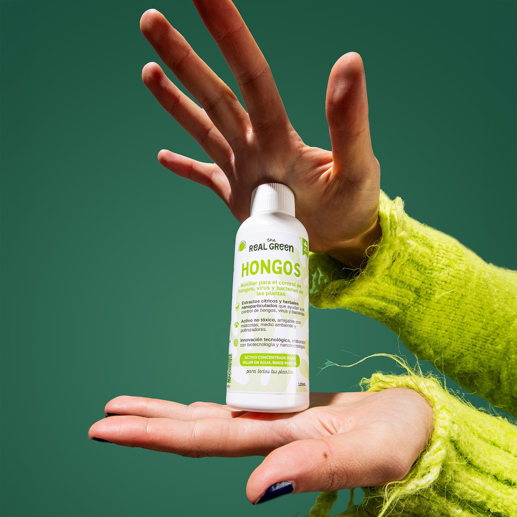 Auxiliar para el control de hongos, virus y bacterias